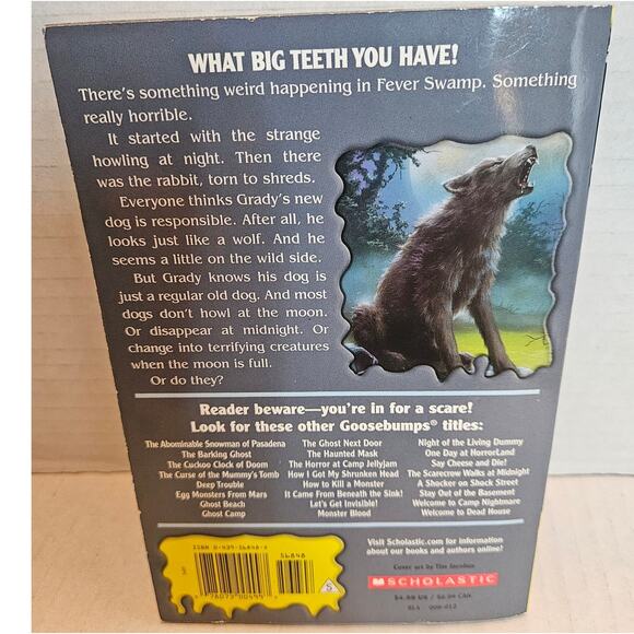 Goosebumps Horror Places set of 4 Werewolf, Mutant, Snowman, Swamp Scary Comic - Picture 9 of 9